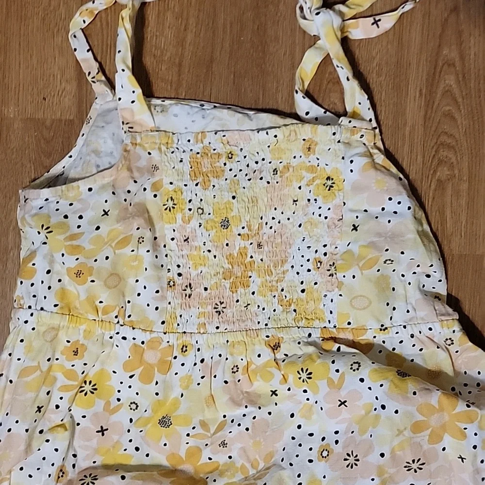 Yellow Floral Maxi Dress - Picture 3 of 3